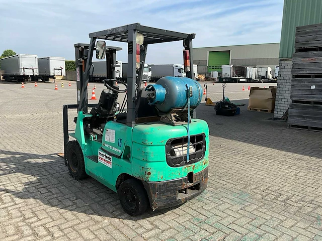 Mitsubishi fg15d vorkheftruck - afbeelding 19 van  22