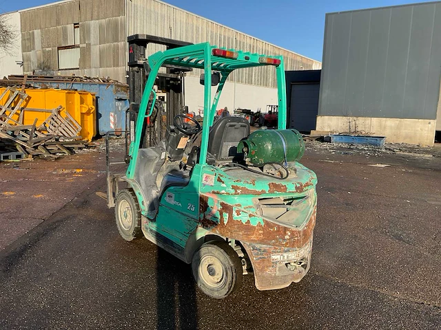 Mitsubishi fg25n vorkheftruck - afbeelding 13 van  19