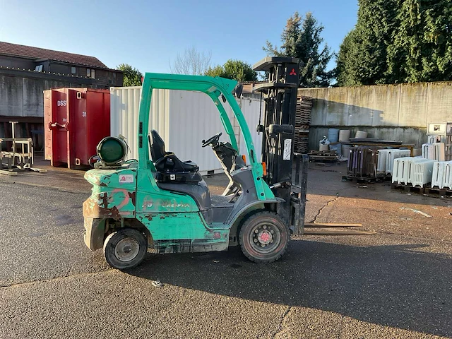 Mitsubishi fg25n vorkheftruck - afbeelding 16 van  19
