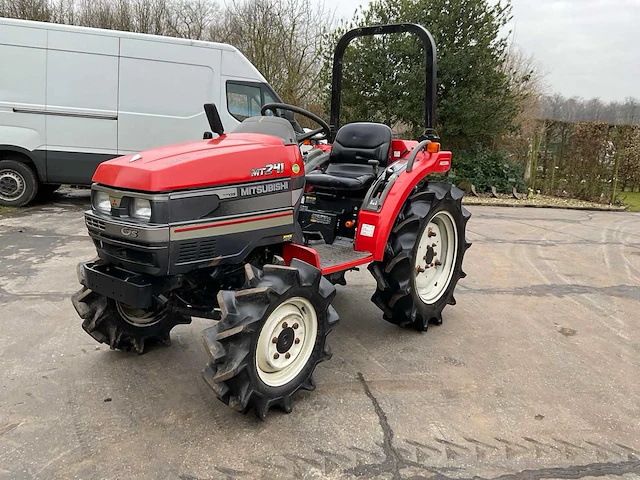 Mitsubishi mt241 minitractor - afbeelding 1 van  17