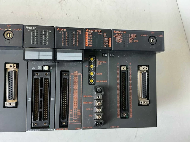 Mitsubishi plc module (2x) - afbeelding 6 van  9
