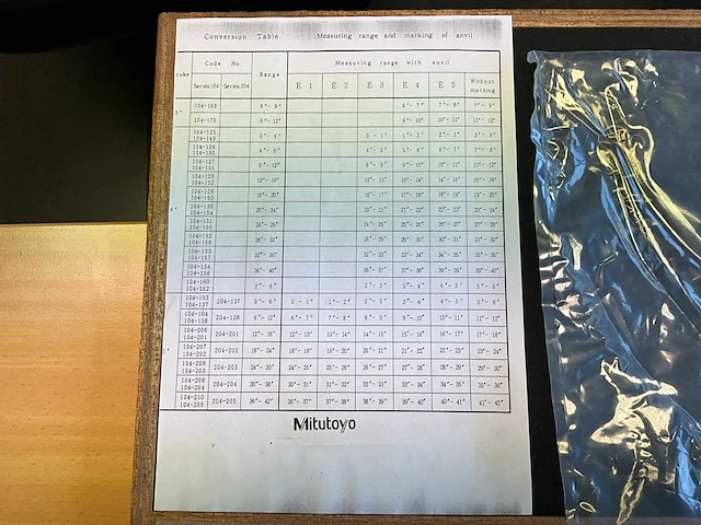 Mitutoyo 150-300 / 0.01mm diktemeter - afbeelding 4 van  5