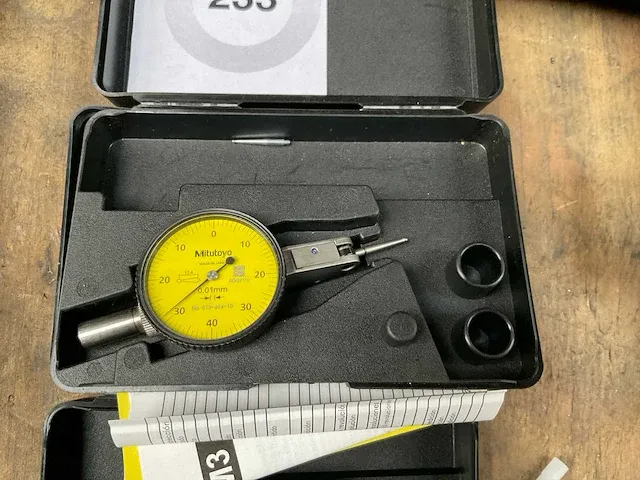 Mitutoyo 513-404-10 zwenktaster (2x) - afbeelding 3 van  4