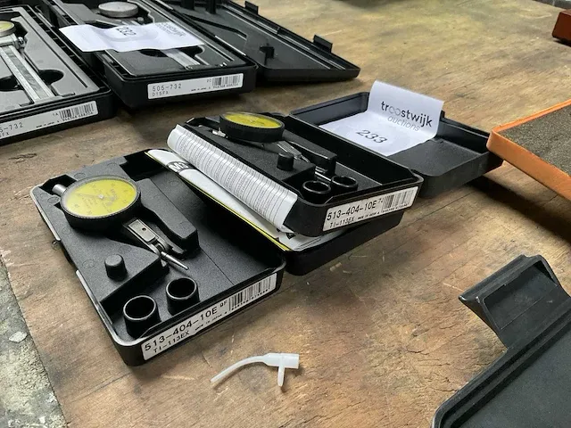 Mitutoyo 513-404-10 zwenktaster (2x) - afbeelding 4 van  4