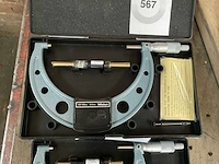 Mitutoyo buitenmaat micrometer (2x) - afbeelding 3 van  3