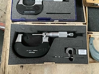 Mitutoyo buitenmaat micrometer (4x) - afbeelding 3 van  5