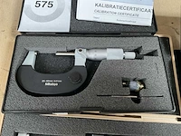 Mitutoyo buitenmaat micrometer (4x) - afbeelding 3 van  5