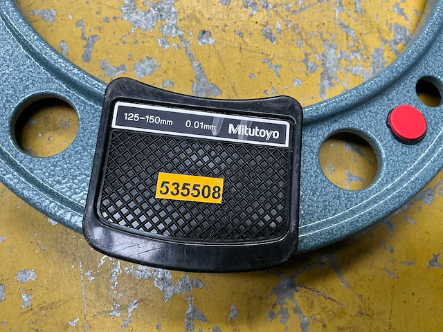 Mitutoyo buitenmaatmicrometer - afbeelding 4 van  4