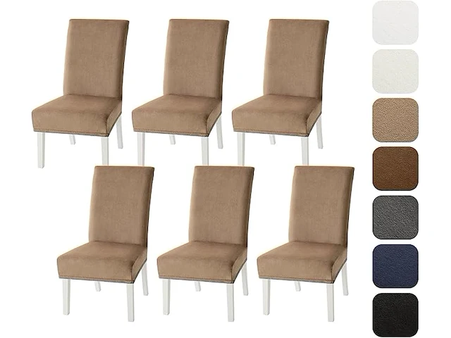 Miulee stoelhoezen voor eetkamerstoelen - afbeelding 1 van  3