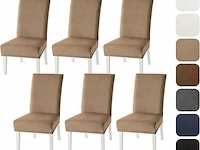 Miulee stoelhoezen voor eetkamerstoelen - afbeelding 1 van  3