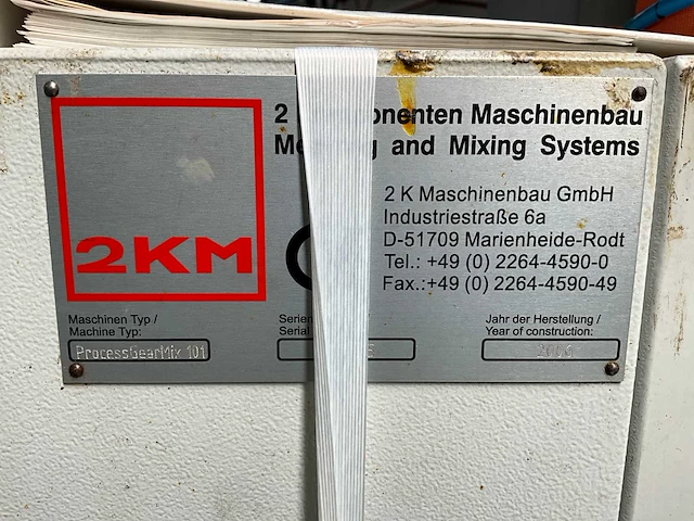 Mix- en doseermachine 2km processgearmix 101 - afbeelding 19 van  24
