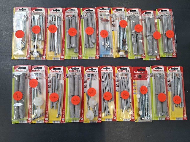 Mix kavel diverse bevestigings materialen (100x) - afbeelding 4 van  5