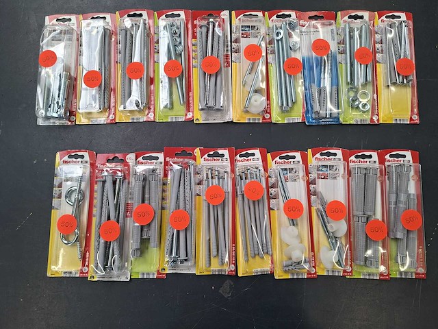 Mix kavel diverse bevestigings materialen (100x) - afbeelding 5 van  5