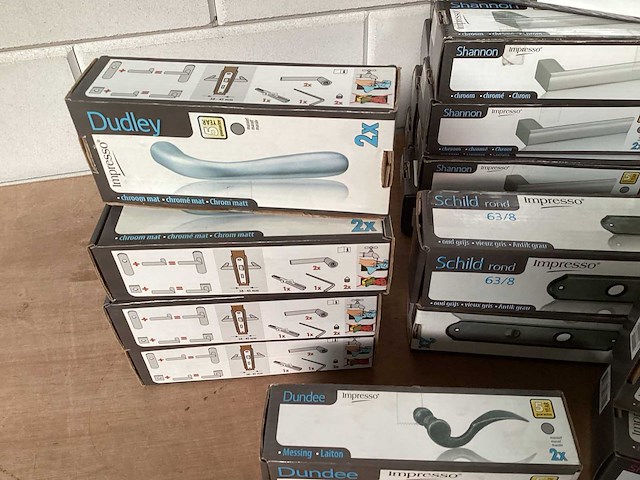 Mix kavel diverse deurklinken - afbeelding 3 van  7