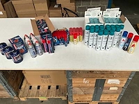 Mix kavel diverse gas vullingen voor o.a. aanstekers - afbeelding 1 van  9