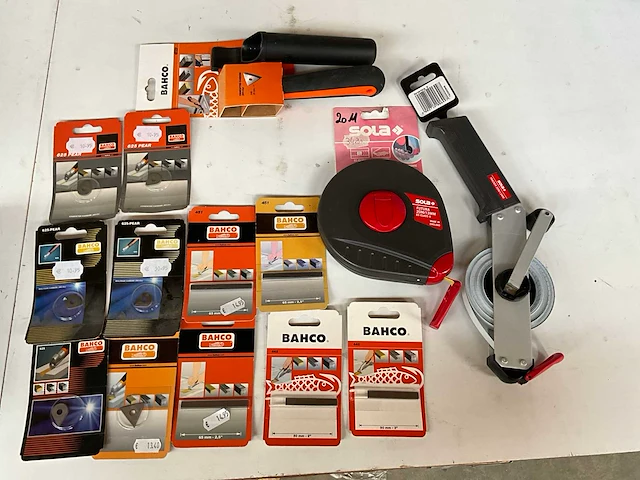 Mix kavel diverse gereedschap accessoires van o.a. bahco - afbeelding 1 van  8