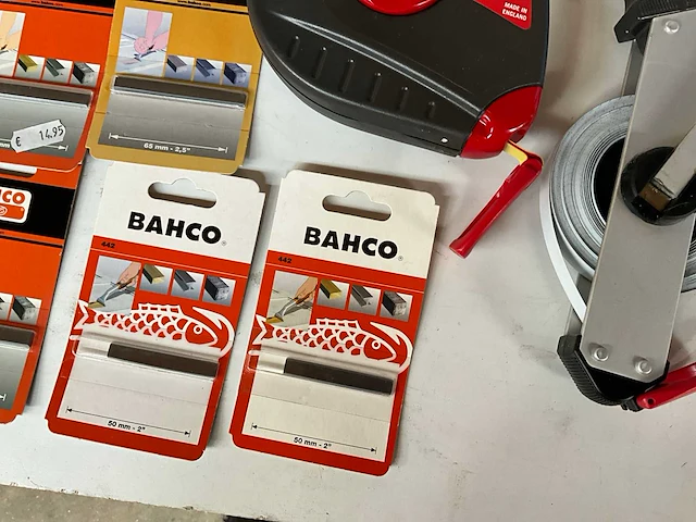 Mix kavel diverse gereedschap accessoires van o.a. bahco - afbeelding 5 van  8