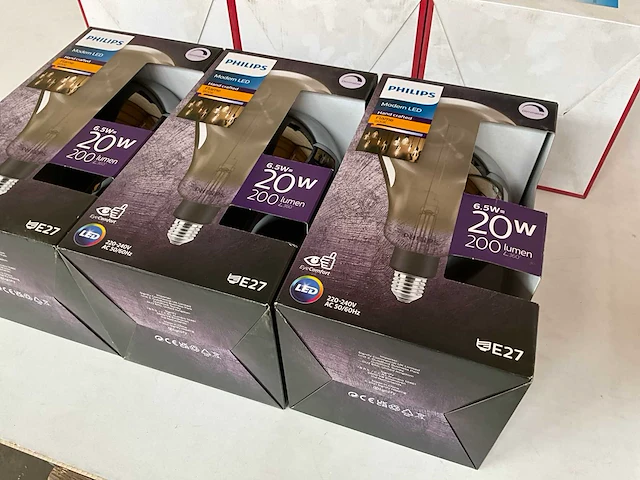 Mix kavel diverse grote filament lichtbronnen - afbeelding 3 van  7
