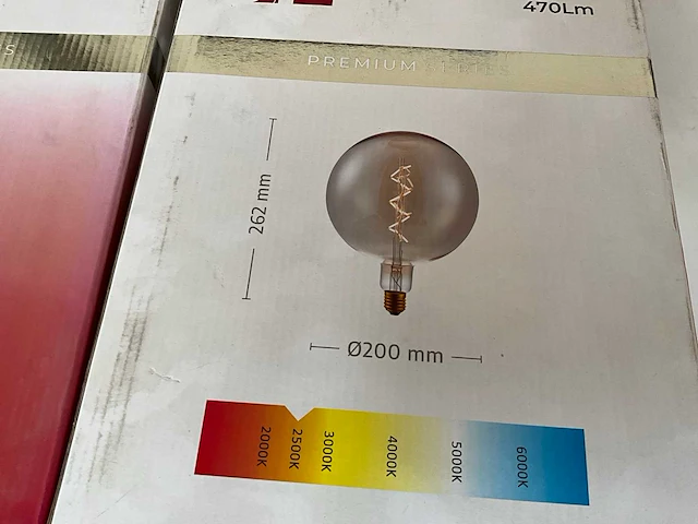 Mix kavel diverse grote filament lichtbronnen - afbeelding 5 van  7
