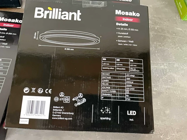 Mix kavel diverse merken binnen en buiten verlichting (15x) - afbeelding 2 van  10