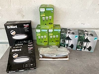 Mix kavel diverse merken binnen en buiten verlichting (15x) - afbeelding 1 van  10