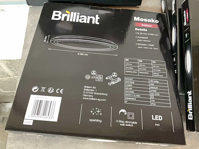 Mix kavel diverse merken binnen en buiten verlichting (15x) - afbeelding 10 van  10