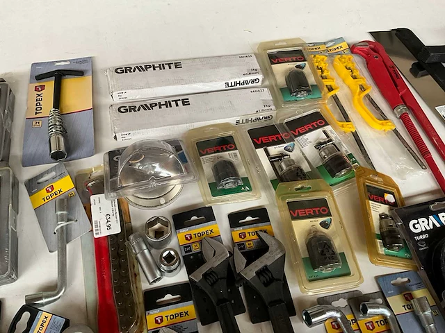 Mix kavel diverse merken handgereedschap en accessoires - afbeelding 10 van  11