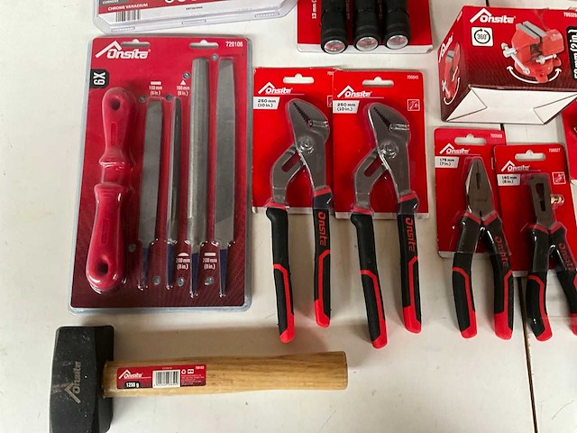 Mix kavel diverse merken handgereedschap en accessoires - afbeelding 3 van  10