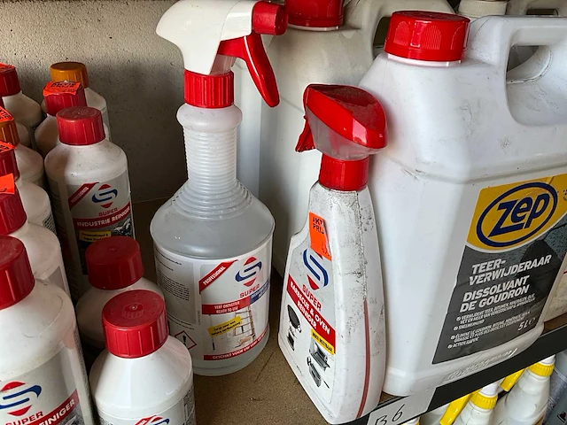 Mix kavel diverse schoonmaakmiddelen van o.a. super - afbeelding 3 van  4