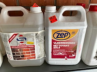 Mix kavel diverse schoonmaakmiddelen zep en super - afbeelding 2 van  4