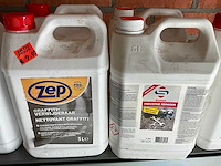 Mix kavel diverse schoonmaakmiddelen zep en super - afbeelding 3 van  4