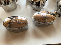 Mix kavel diverse theepotten van o.a. bredemeijer - afbeelding 2 van  9