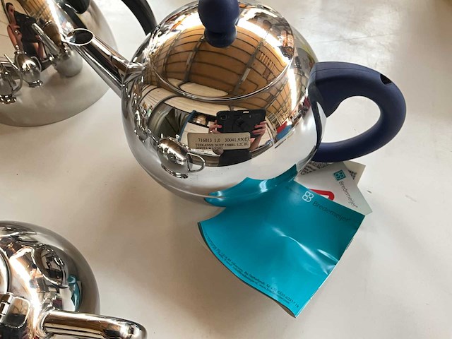 Mix kavel diverse theepotten van o.a. bredemeijer - afbeelding 5 van  9