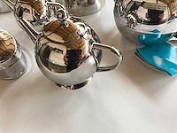 Mix kavel diverse theepotten van o.a. bredemeijer - afbeelding 6 van  9