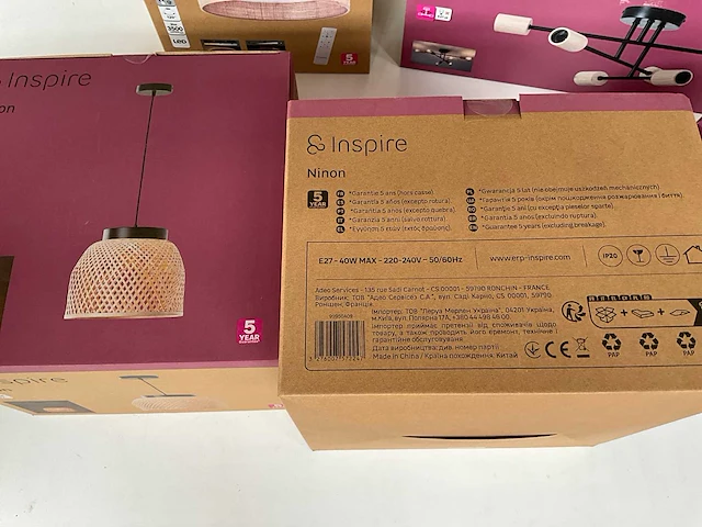 Mix kavel diverse verlichting inspire (13x) - afbeelding 3 van  18