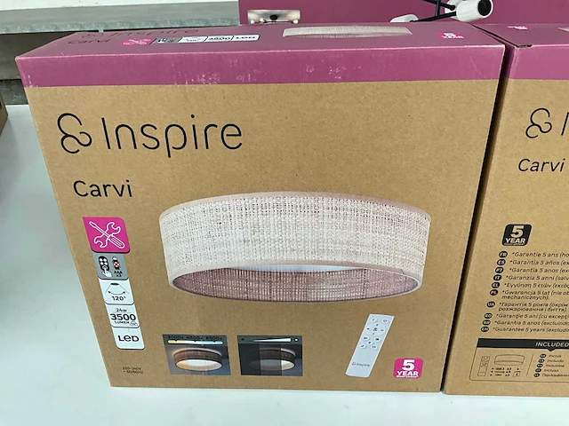 Mix kavel diverse verlichting inspire (13x) - afbeelding 6 van  18