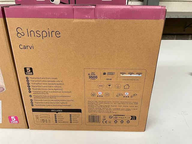 Mix kavel diverse verlichting inspire (13x) - afbeelding 7 van  18