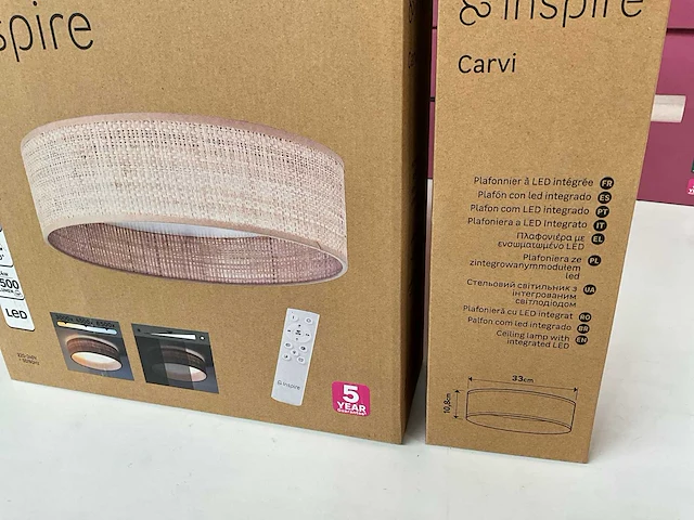 Mix kavel diverse verlichting inspire (13x) - afbeelding 8 van  18
