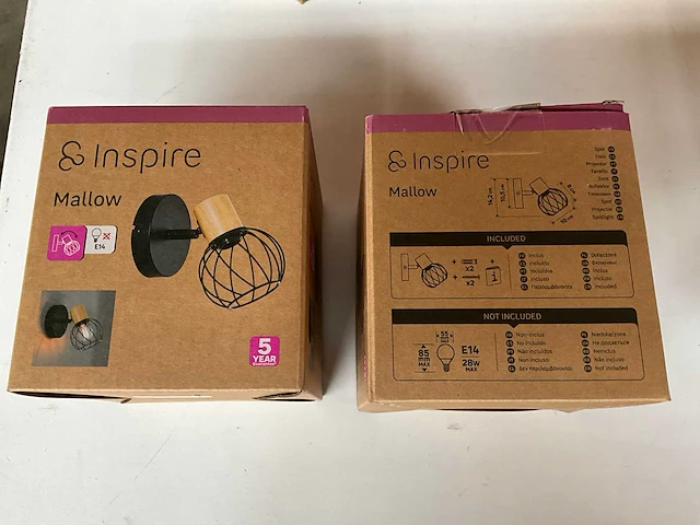 Mix kavel diverse verlichting inspire (13x) - afbeelding 12 van  18