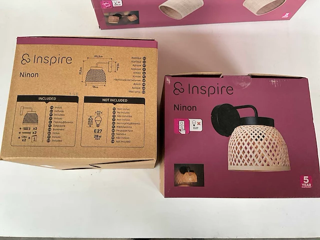 Mix kavel diverse verlichting inspire (13x) - afbeelding 14 van  18