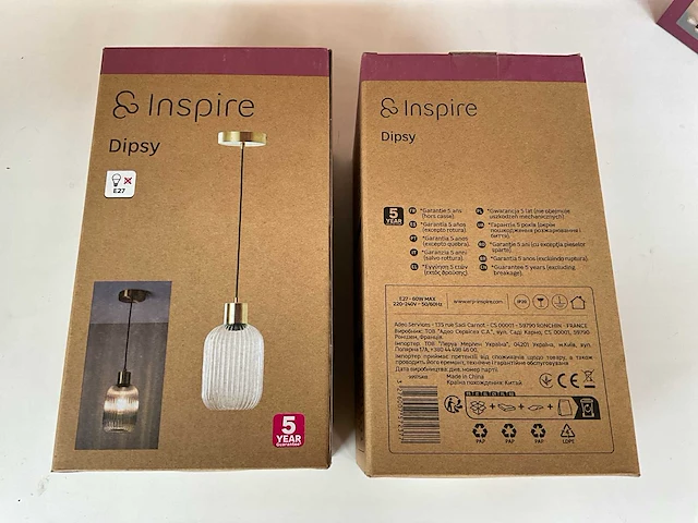 Mix kavel diverse verlichting inspire (13x) - afbeelding 17 van  18