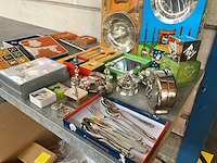 Mix kavel diverse verzilverde accessoires - afbeelding 4 van  13