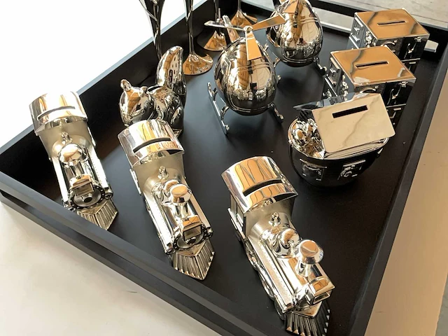 Mix kavel diverse verzilverde accessoires - afbeelding 7 van  8