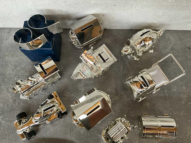 Mix kavel diverse verzilverde artikelen van o.a. zilverstad - afbeelding 8 van  9