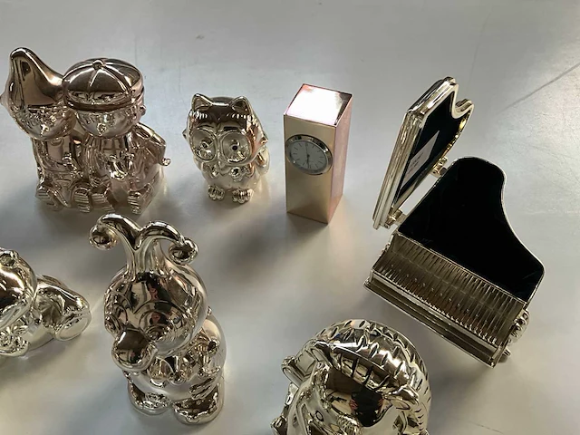 Mix kavel diverse verzilverde artikelen - afbeelding 6 van  9