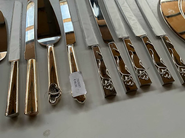 Mix kavel diverse verzilverde keukengerei - afbeelding 10 van  13