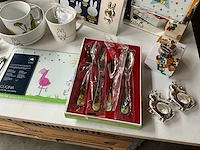 Mix kavel diverse verzilverde kinder artikelen - afbeelding 6 van  13