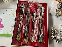 Mix kavel diverse verzilverde kinder artikelen - afbeelding 7 van  13