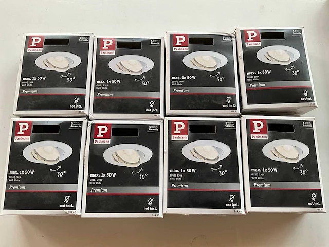 Mix kavel inbouwspots eglo & paulmann (12x) - afbeelding 2 van  7
