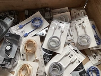 Mix kavel laadkabels en laders, iphone, samsung - afbeelding 4 van  5